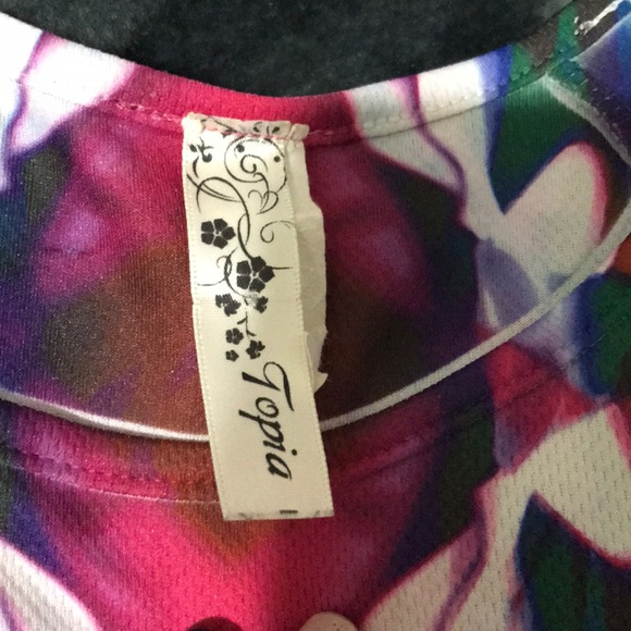 Colorful crop top - Picture 3 of 3